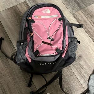 North face Isabella Back pack Pink